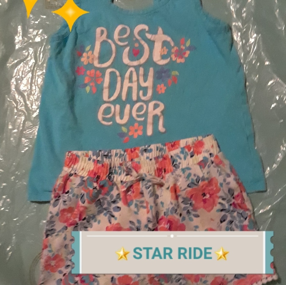 TOO CUTE Girls Summer Outfit